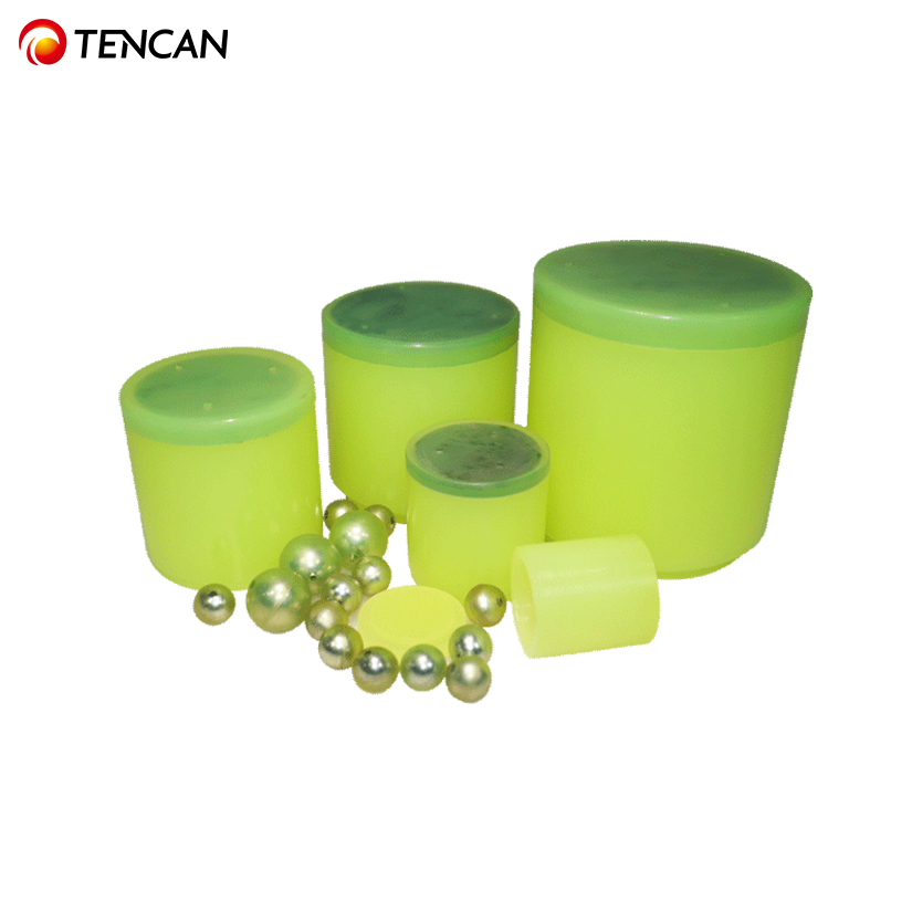 elektante la plej bonajn muelvazojn kaj globojn por senpoluada specimenpreparado